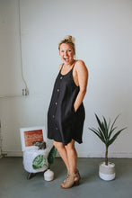 Load image into Gallery viewer, Black Cami Dress