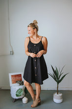 Load image into Gallery viewer, Black Cami Dress