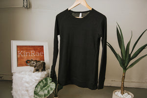 Criss Cross Sweater Black (more colors!)