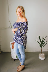 Blue Poppy Shoulders