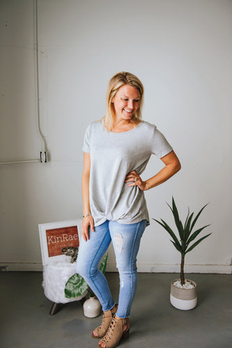 Overlapped Back Tee