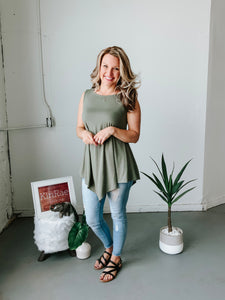 Boat Neck Triangle Hem (more colors!)