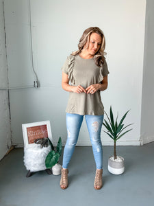 Olive Branch Ruffle