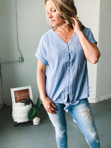 Striped Short Sleeve