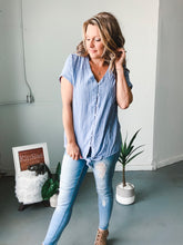 Load image into Gallery viewer, Striped Short Sleeve