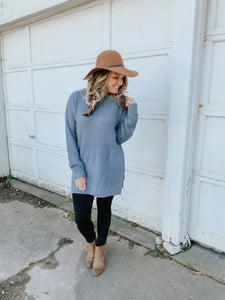 Waffle Sweater Cement (more colors!)