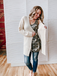 Ecru Cardi