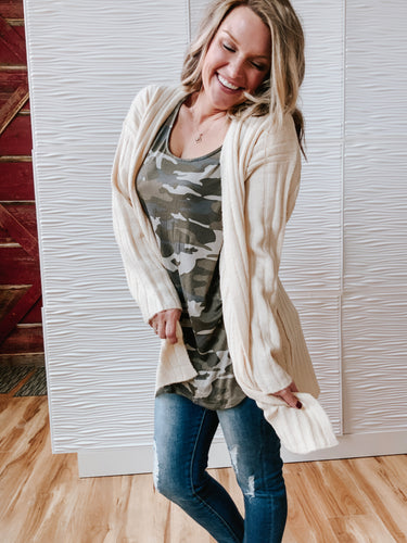 Ecru Cardi