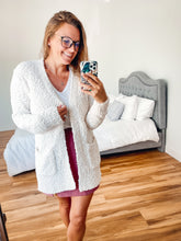 Load image into Gallery viewer, Cream Popcorn Cardi
