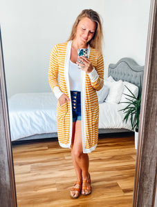 Walk This Way Long Cardi